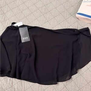 Black Women's Ballet wrap skirt Bloch